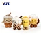 YQZ Cheers Series Cute Plush Dog Keychain  Soft Puppy Bag Charm for Backpacks & Keys  Kawaii Stuffed Animal Accessory